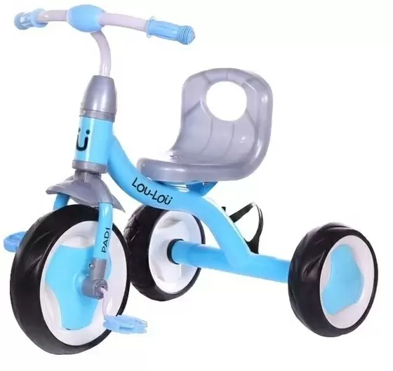 Bicicletă pentru copii Lou-Lou Padi, albastru deschis