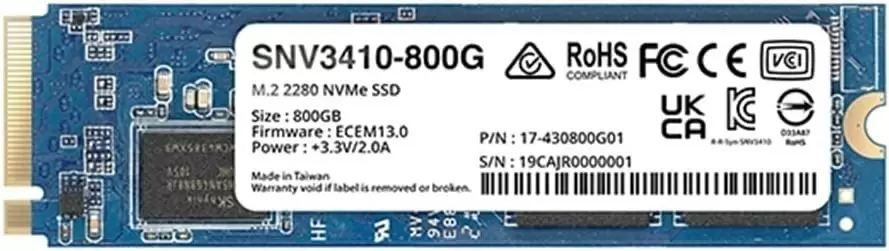 Disc rigid SSD Synology SNV3410-800G M.2 NVMe, 800GB