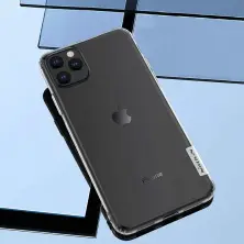 Husă de protecție Nillkin iPhone 12 mini Ultra thin TPU Nature, gri pe tehnoparc.md Husă de protecție Nillkin iPhone 12 mini Ultra thin TPU Nature, gri