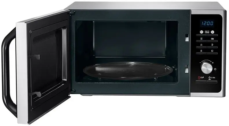 Микроволновая печь Samsung MS23F302TAS/BW, черный/серебристый