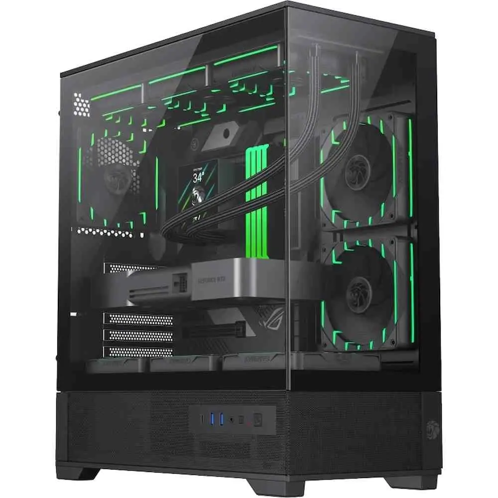Корпус Gamemax VISTA 2 AB, черный