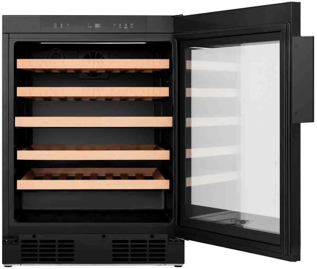 Dulap pentru vin Hisense RW3N132GSLF, negru