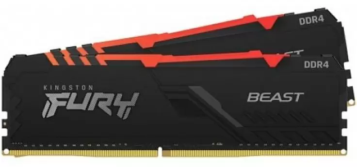 Memorie Goodram Kingston Fury Beast 32GB (2x16GB) DDR4-2666MHz, CL16, 1.2V