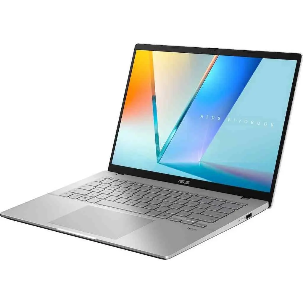 Laptop Asus Vivobook S 14 OLED M3407HA (14.0"/FHD+/Ryzen 5 220/16GB/512GB/Radeon Graphics), argintiu
