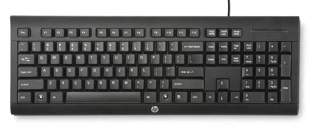 Клавиатура HP K1500, черный