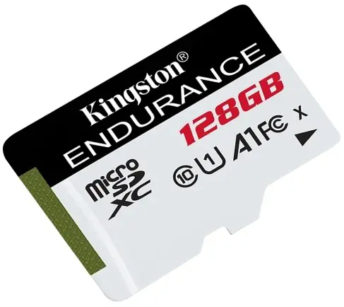 Card de memorie flash Kingston microSD Class10 A1 UHS-I FC + SD Adapter, 128GB
