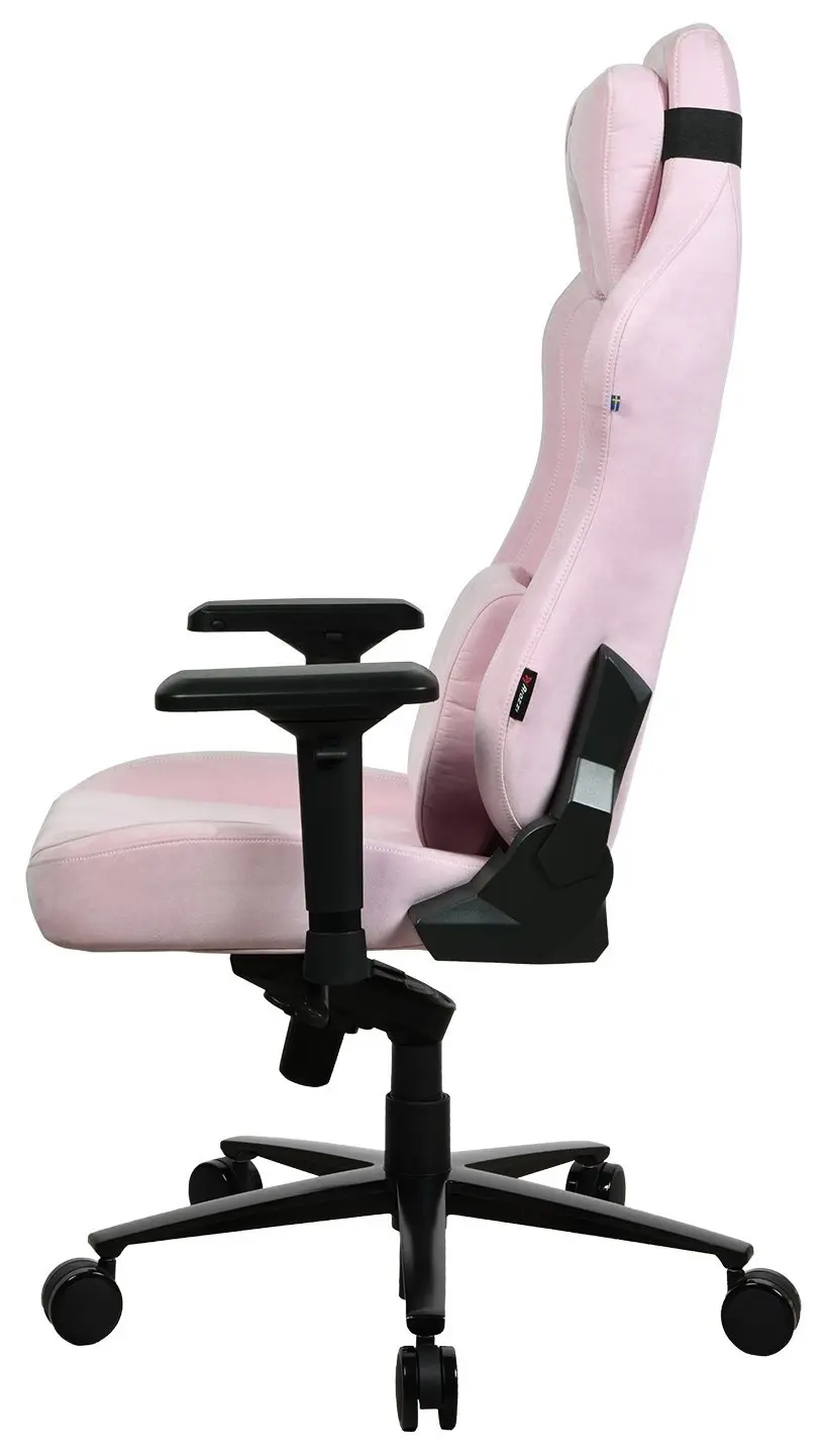 Scaun gaming Arozzi Vernazza SuperSoft Fabric, roz pe tehnoparc.md Scaun gaming Arozzi Vernazza SuperSoft Fabric, roz