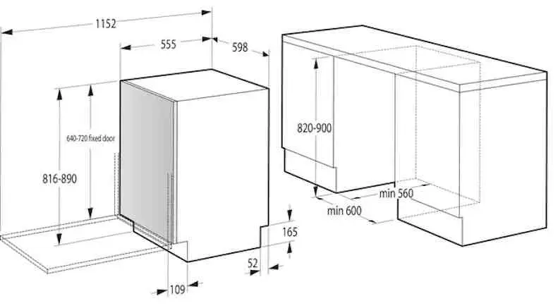 Maşină de spălat vase Gorenje GV693A65AD pe tehnoparc.md Maşină de spălat vase Gorenje GV693A65AD