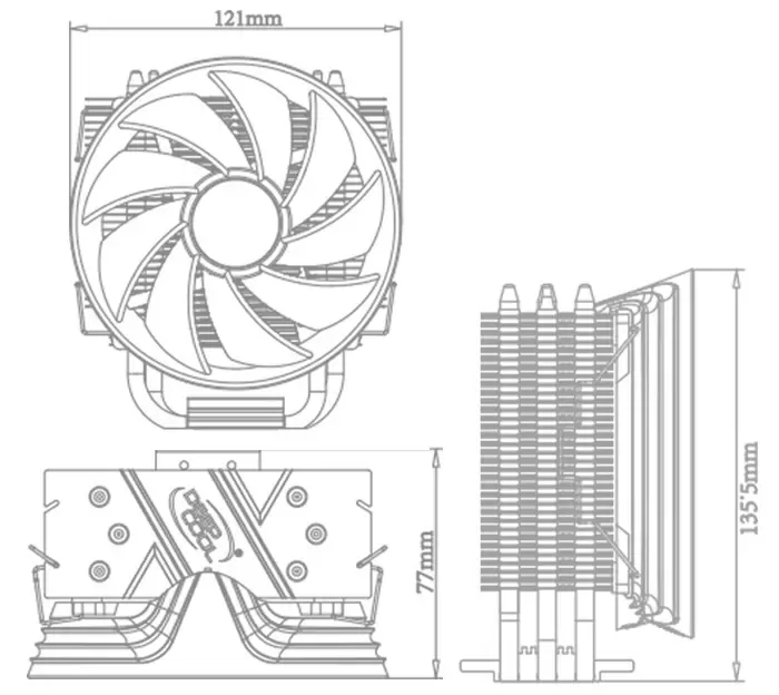 Кулер Deepcool Gammaxx 300R