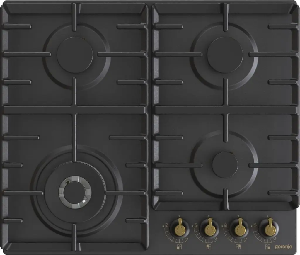 Plită incorporabilă cu gaz Gorenje GW 642 CLB, negru