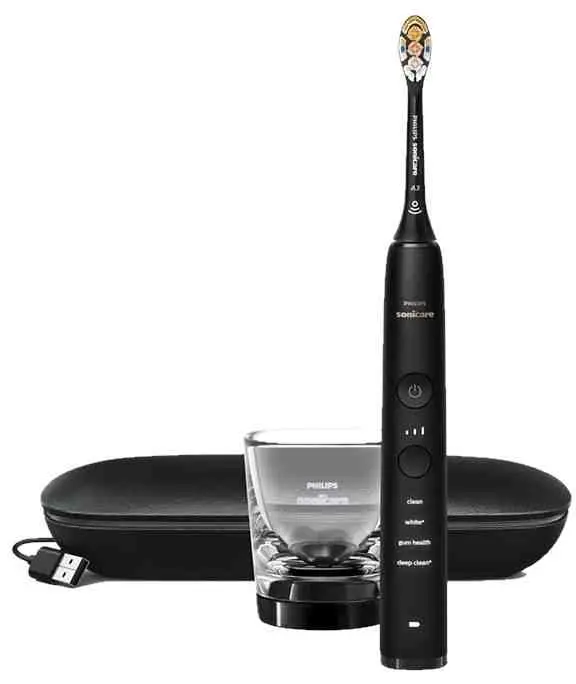 Электрическая зубная щетка Philips HX9911/17, черный на tehnoparc.md Электрическая зубная щетка Philips HX9911/17, черный