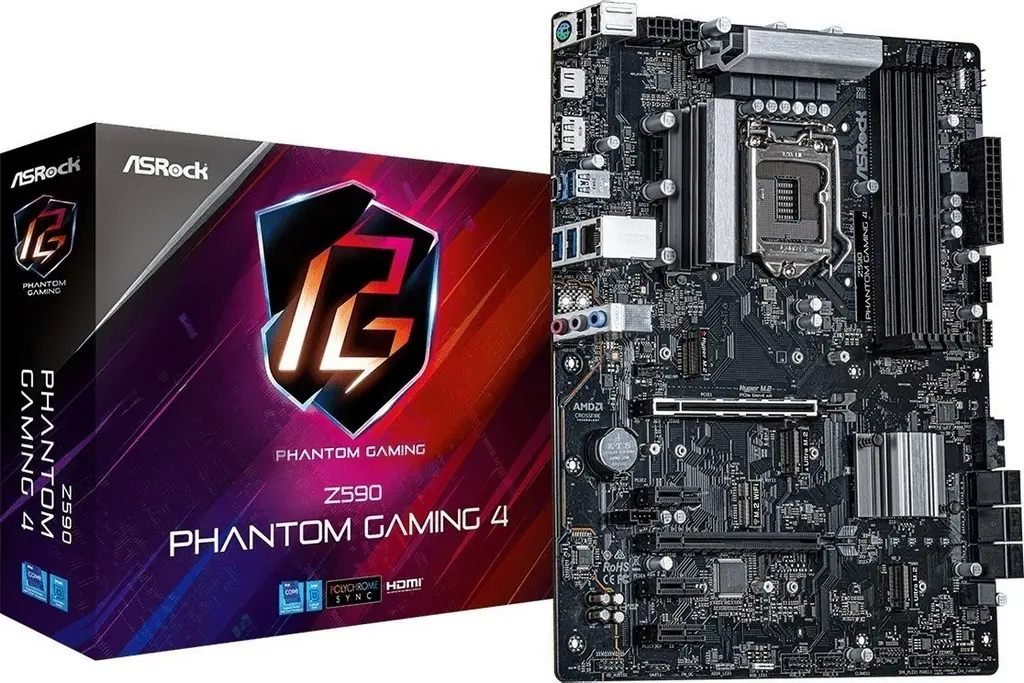 Placă de bază ASrock Z590 Phantom Gaming 4