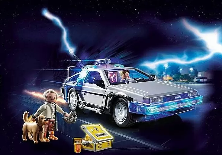 Set jucării Playmobil Back to the Future DeLorean