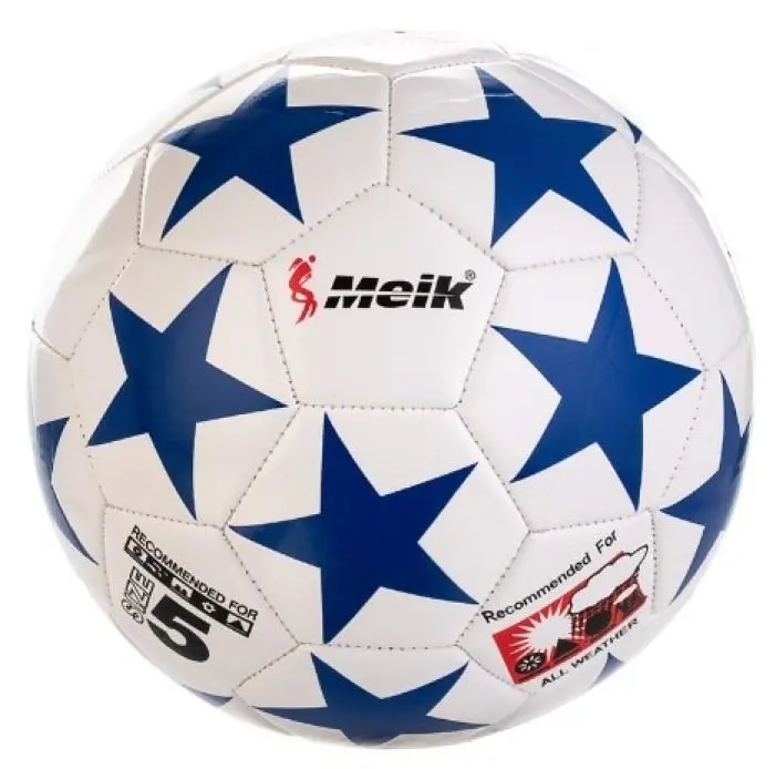 Minge de fotbal 4Play N5, alb/albastru