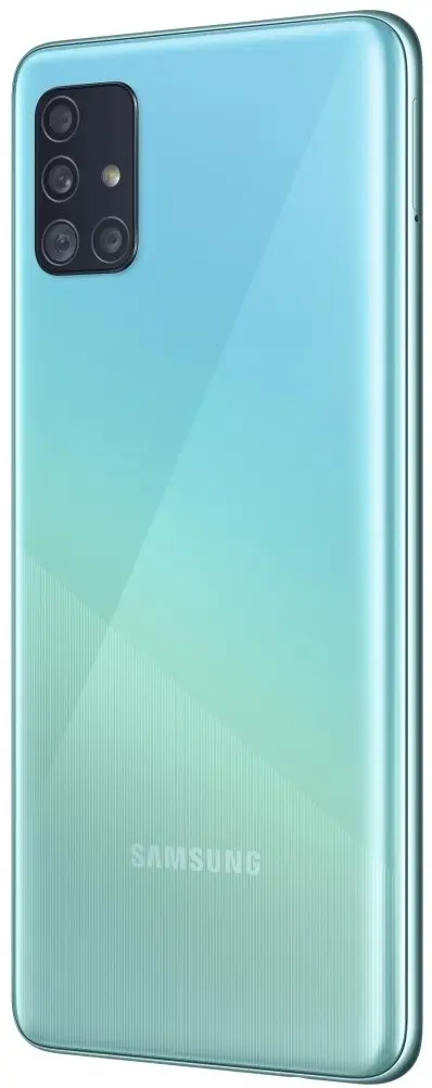 Smartphone Samsung SM-A715 Galaxy A71 6GB/128GB, albastru deschis
