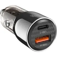 Автомобильная зарядка XO CC58, серый