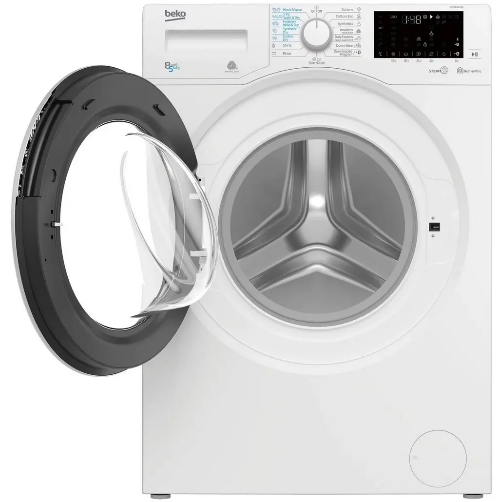Стиральная машина Beko HTV8636XS0, белый на tehnoparc.md Стиральная машина Beko HTV8636XS0, белый