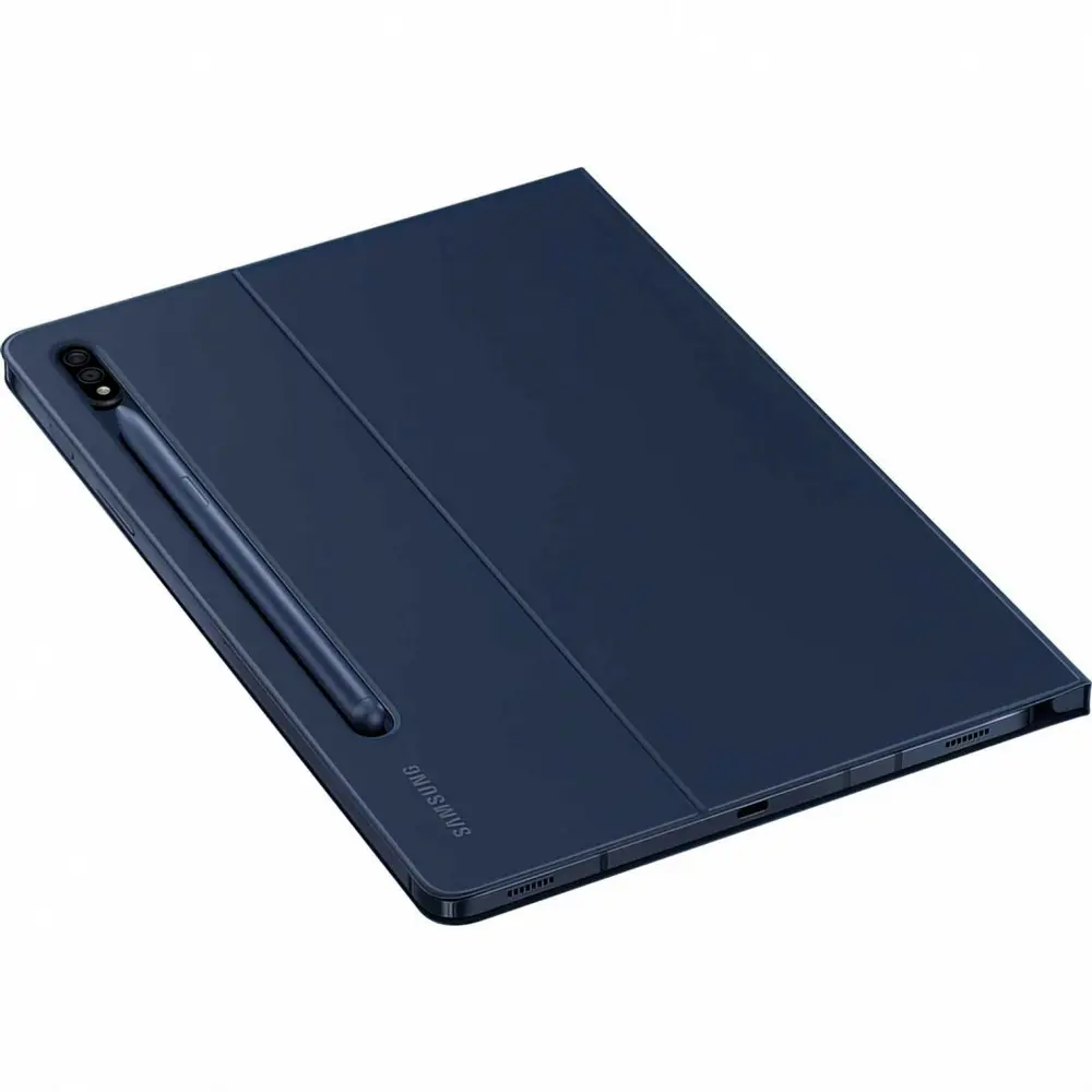 Чехол книжка Samsung Galaxy Tab S7 Book Cover, темно-синий на tehnoparc.md Чехол книжка Samsung Galaxy Tab S7 Book Cover, темно-синий
