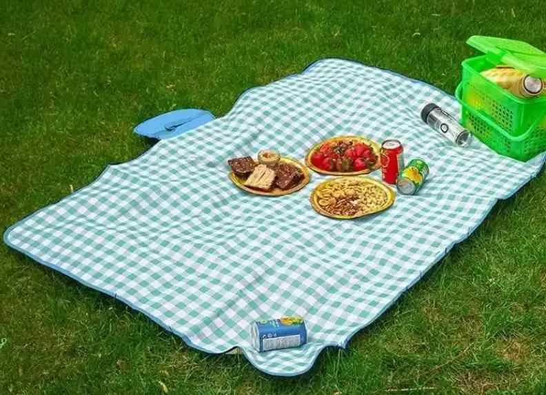 Туристический коврик 4Life Oxford Green Square 150x200cm, зеленый на tehnoparc.md Туристический коврик 4Life Oxford Green Square 150x200cm, зеленый