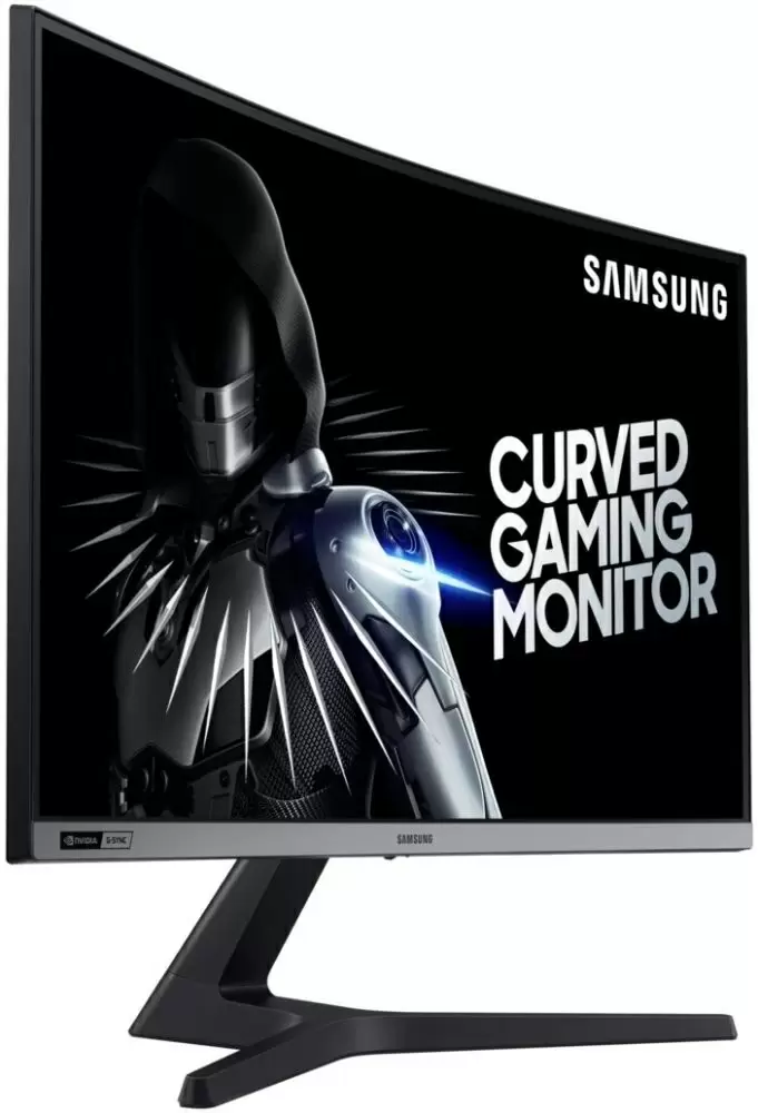 Monitor Samsung C27RG50FQI, negru/argintiu