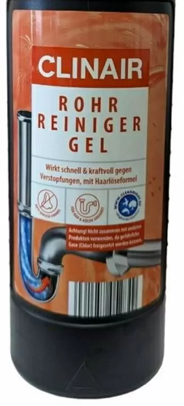 Gel pentru curățarea țevilor Clinair Rohrreiniger 1L