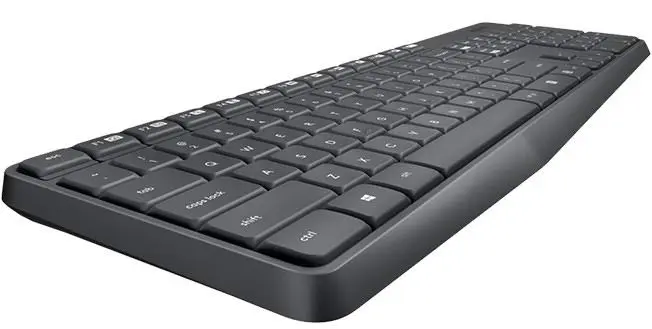 Комплект Logitech MK235 (RU), серый