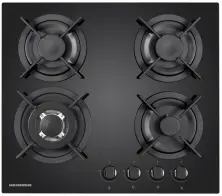 Газовая панель Heinner HBH-V4IWFGBK, черный