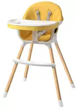 Scaun de masă 4Play Feeding, galben