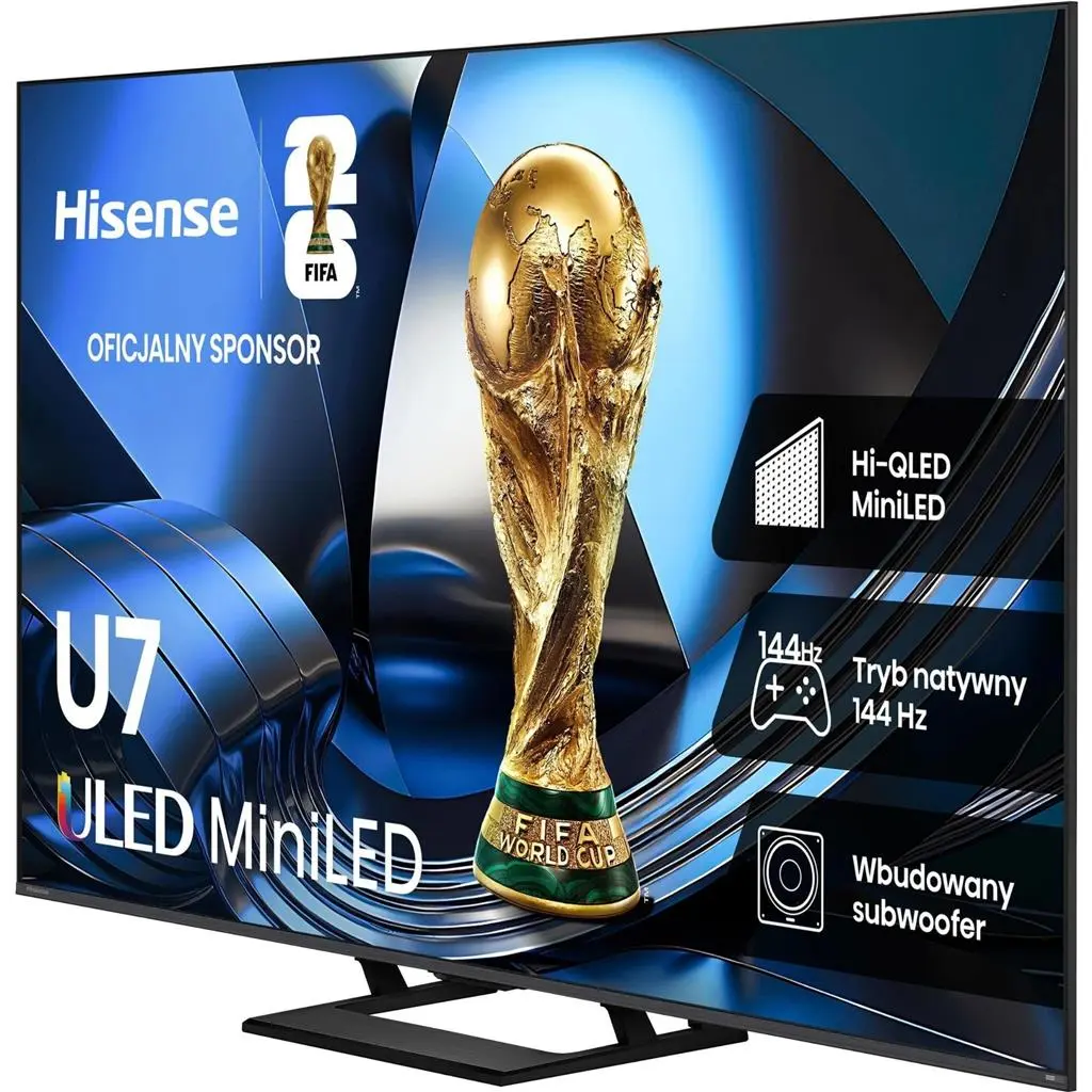 Телевизор Hisense 85U7SE, черный