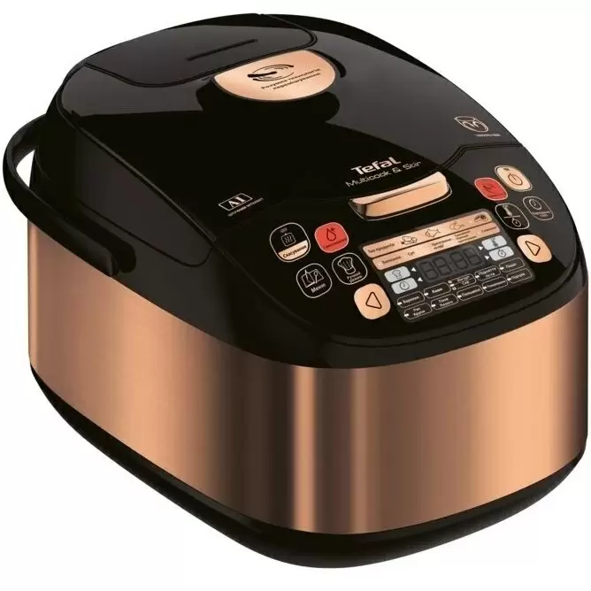 Multifierbător Tefal RK901F34, bronz