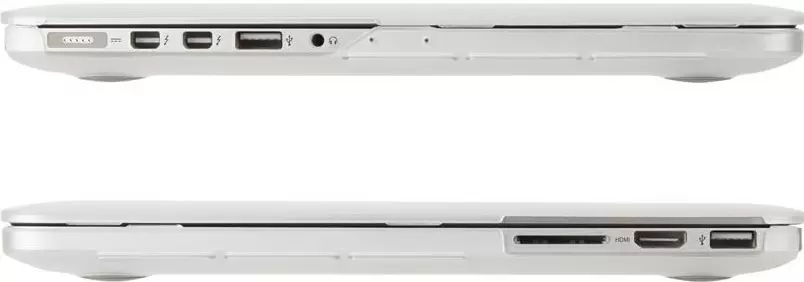 Husă pentru laptop Moshi iGlaze MacBook Pro 13R Clear, transparent