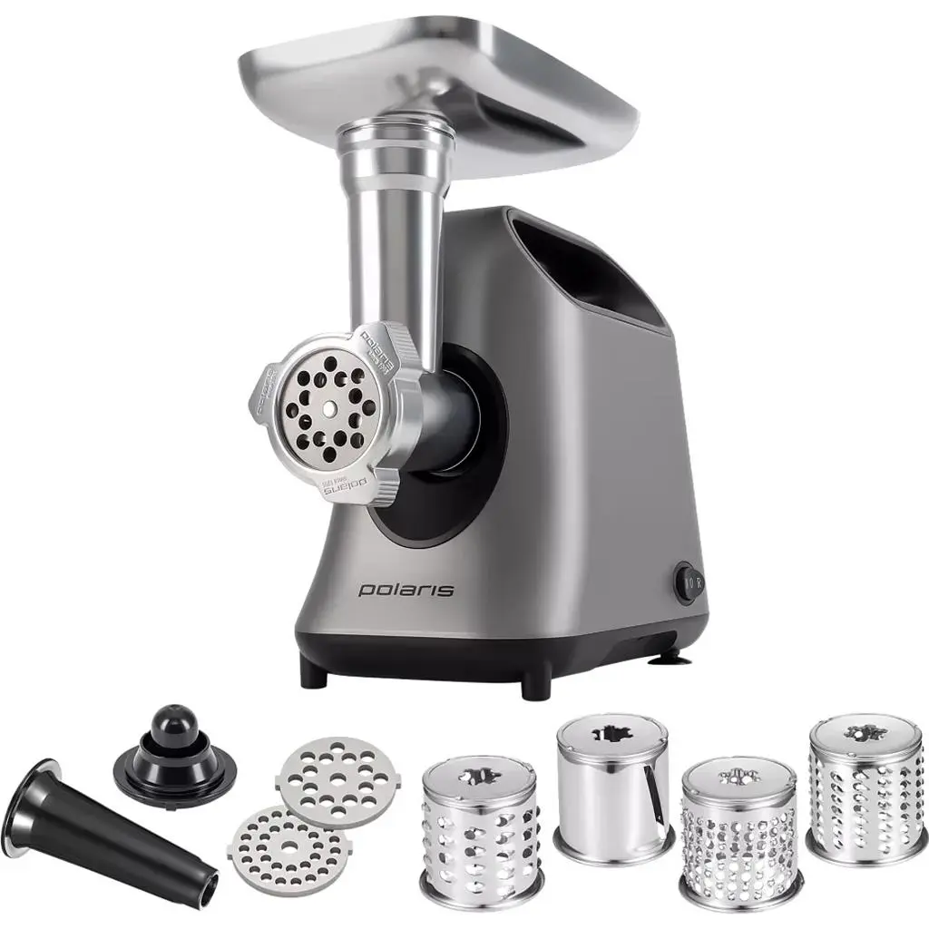 Maşină de tocat carne Polaris PMG 2058, argintiu