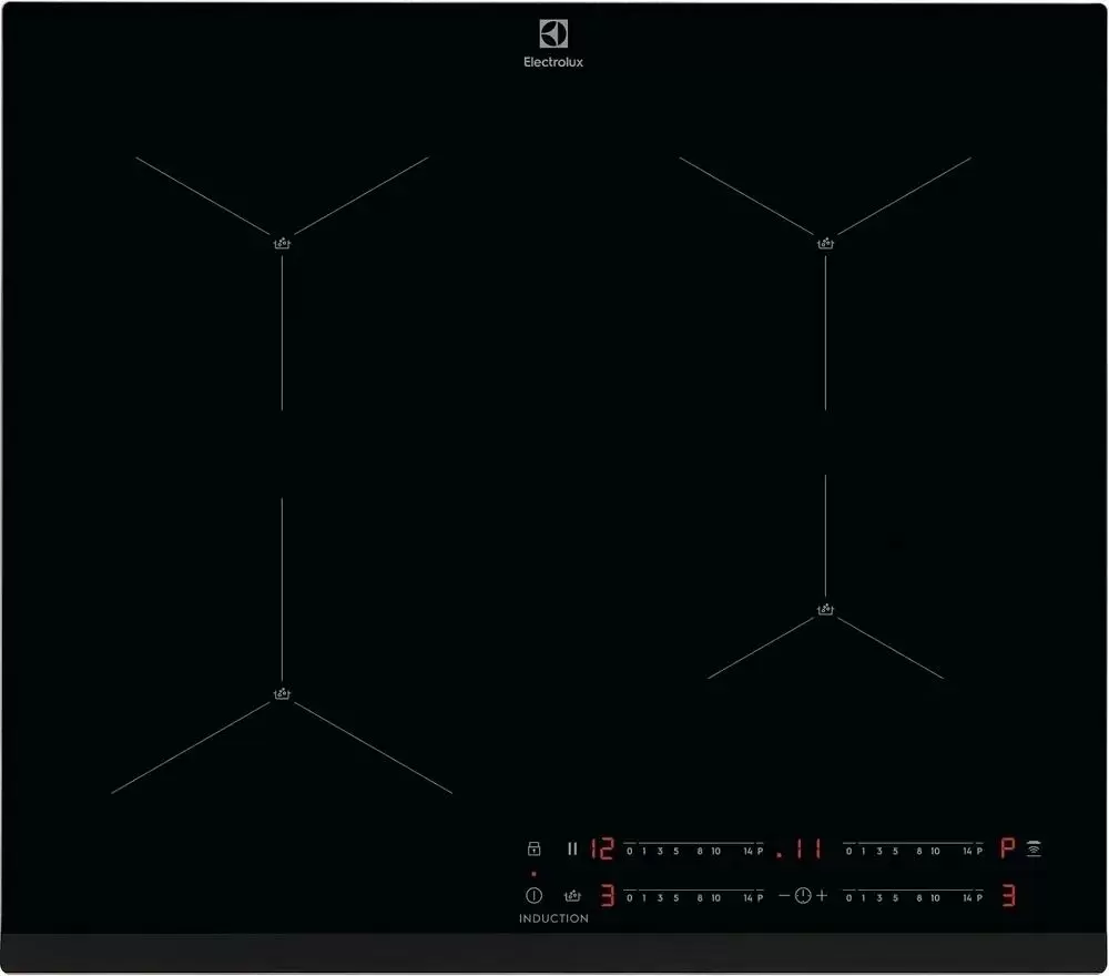 Индукционная панель Electrolux EIS62443, черный