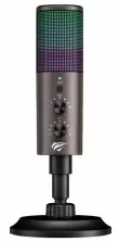 Микрофон Havit GK61, черный/фиолетовый