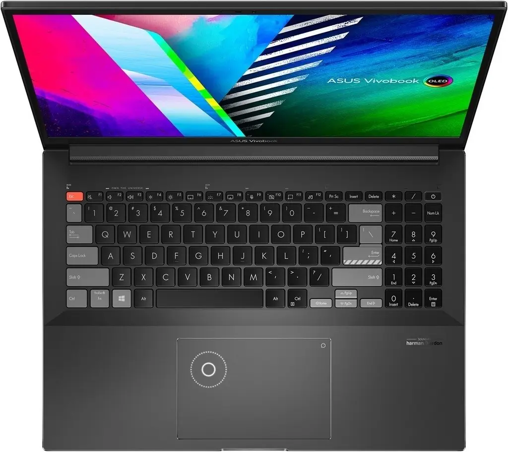Laptop Asus Vivobook Pro 16X N7600PC (16.0"/4K/Core i7-11370H/16GB/1TB/GeForce RTX 3050 4GB), negru