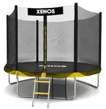 Trambulină Xenos XT-8FT 244cm, negru/galben