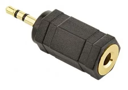 Adaptor Cablexpert A-3.5F-2.5M, negru