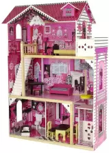 Set jucării LeanToys Villa Pola, roz
