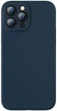 Чехол Baseus Liquid Silica Gel Protective Case For iPhone 13 Pro Max, синий
