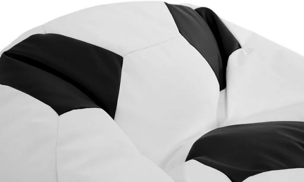 Кресло мяч Mirjan24 Sylwin/Ksante 500л, белый/черный