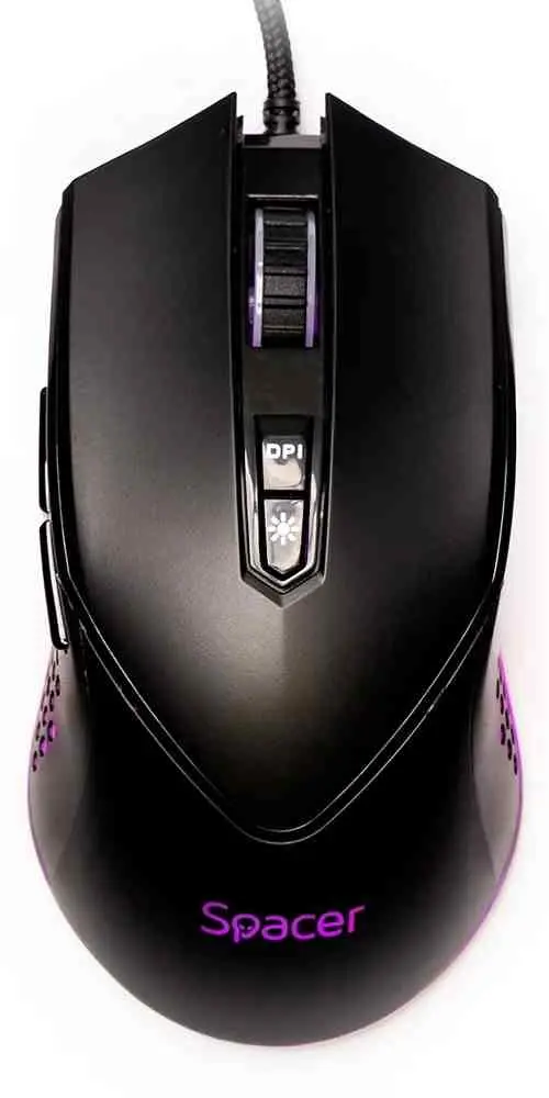 Mouse Spacer SPGM-ALIEN-NOVA, negru