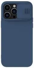 Чехол Nillkin Apple iPhone 14 Pro Max CamShield Silky Silicone Case, синий
