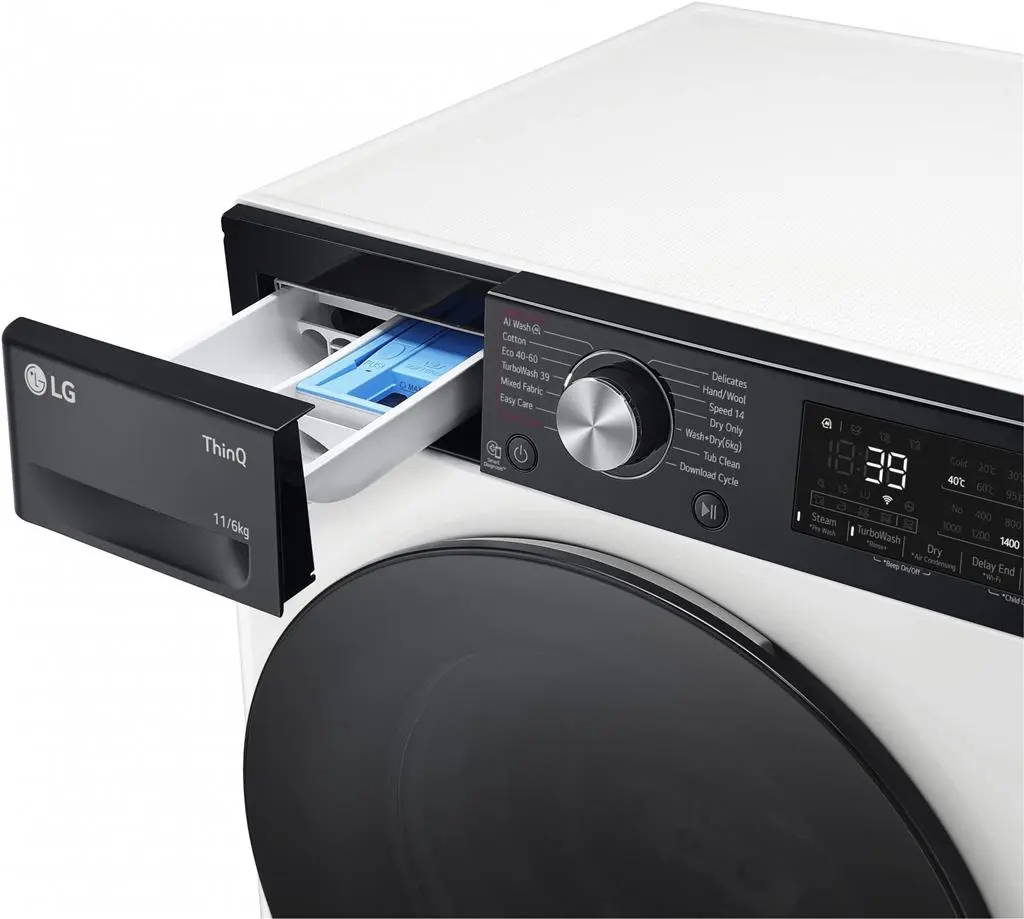 Стиральная машина LG F4DR711S2H, белый