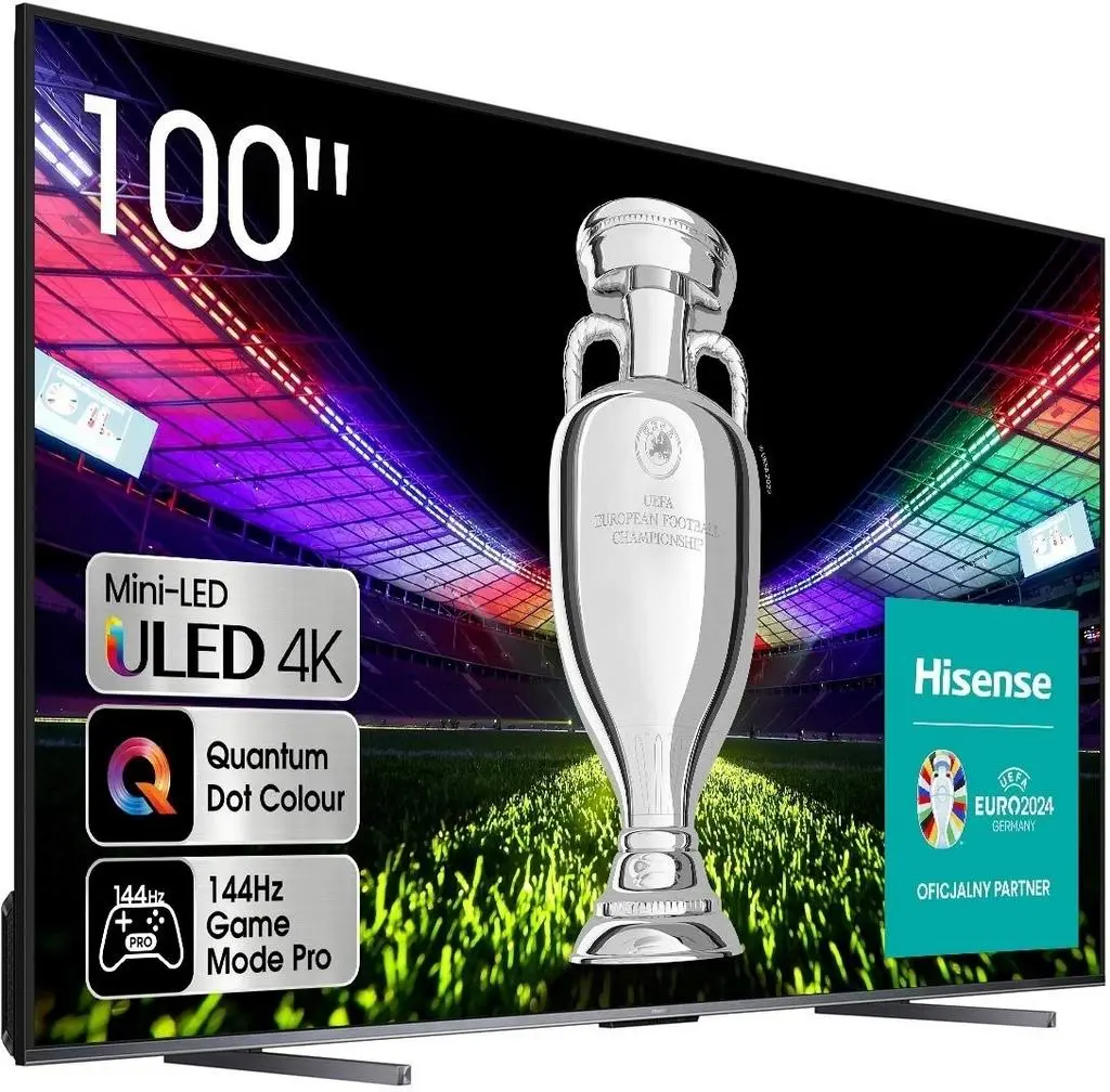 Телевизор Hisense 100U7KQ, черный