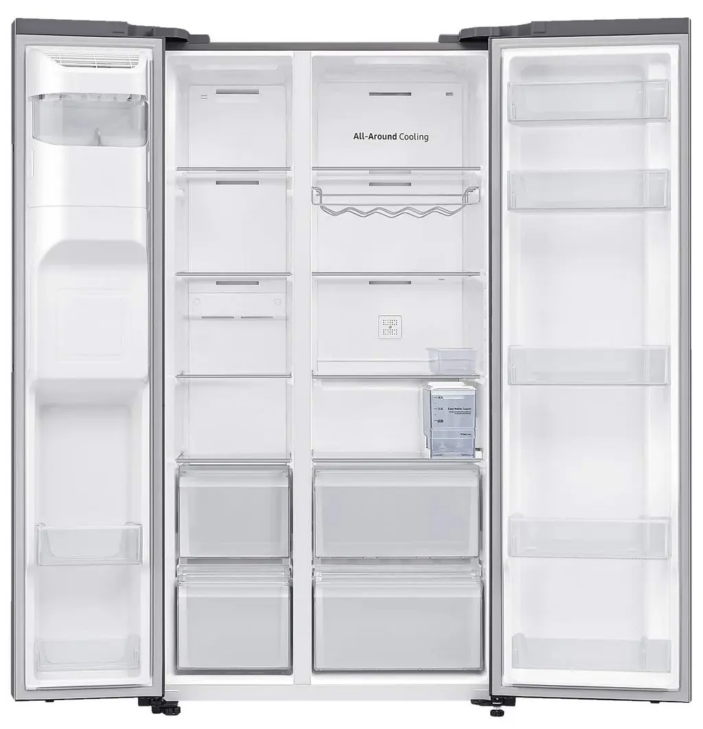Холодильник Samsung RS64DG53R3S9UA, серебристый