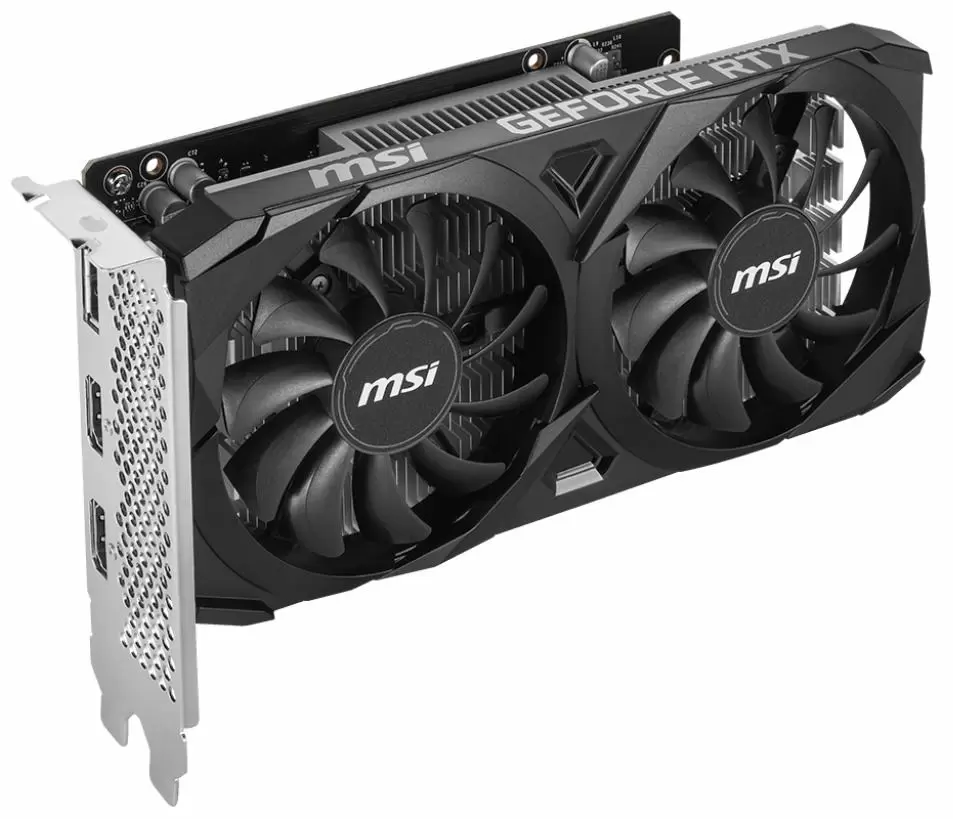 Видеокарта MSI GeForce RTX 3050 Ventus 2X 6GB OC GDDR6