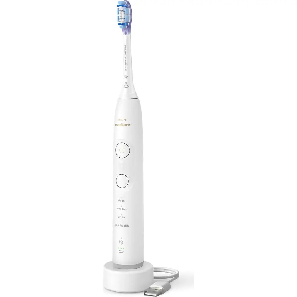 Электрическая зубная щетка Philips HX7411/02, белый