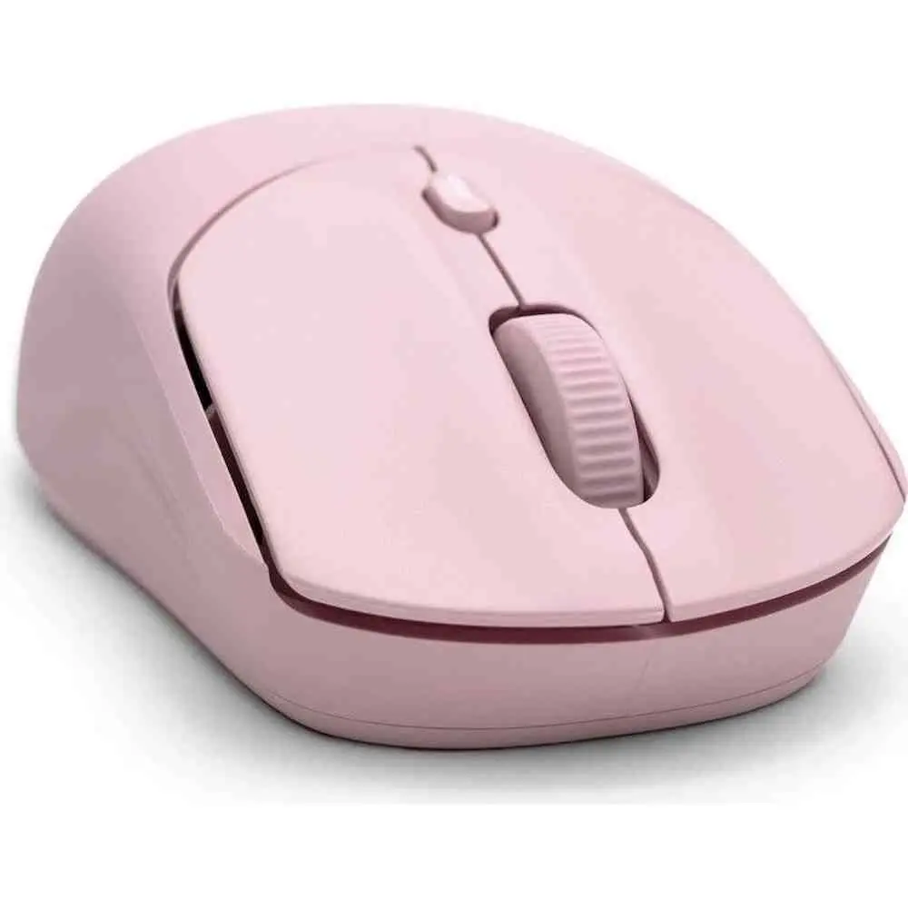 Mouse HP 400 Quiet, roz pe tehnoparc.md Mouse HP 400 Quiet, roz