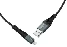 Cablu USB Hoco X38 Cool For Lightning, negru