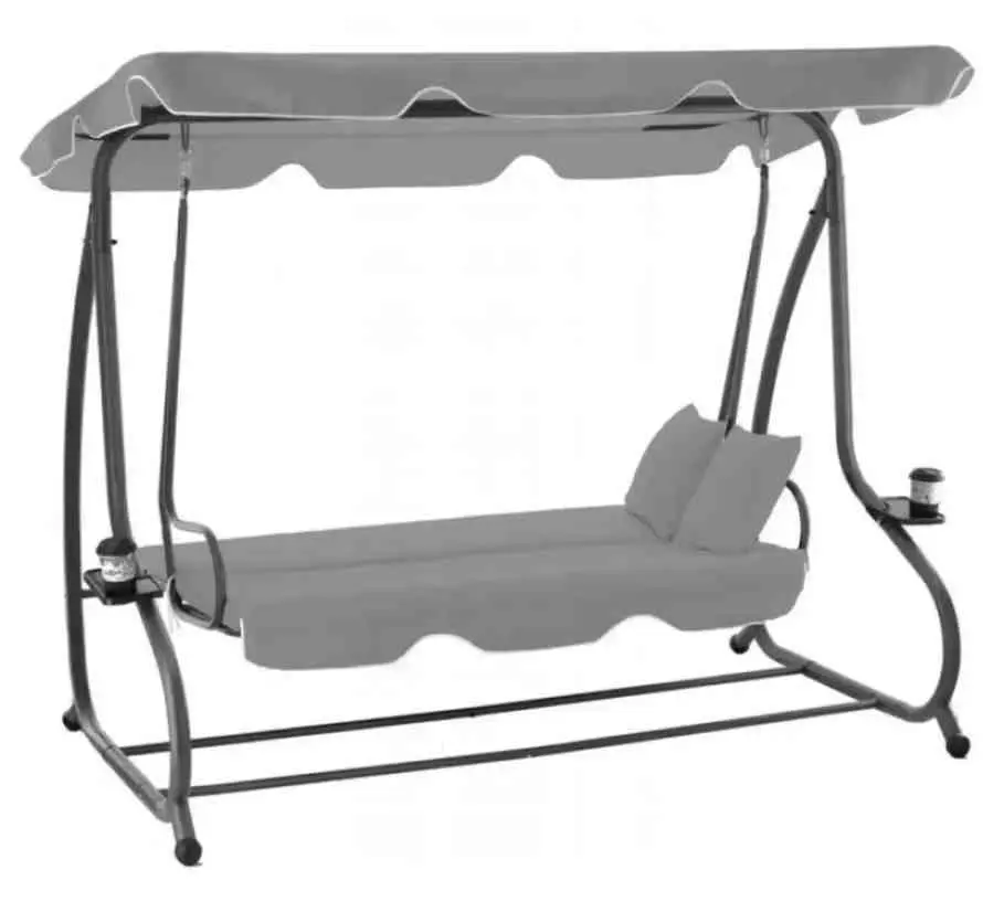 Leagăn de grădină GardenLine KRE9771, gri